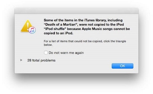 L'iPod ne synchronise pas les morceaux d'Apple Music ? Résolu !