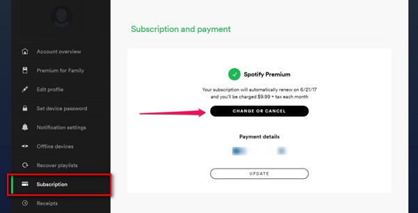 Kako prenesti pesmi Spotify po preklicu naročnine Premium