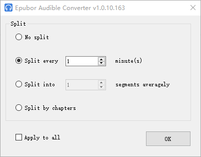 Imposta il formato di output e altre preferenze